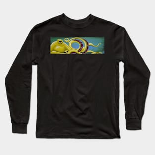 yellow octo 2 Long Sleeve T-Shirt